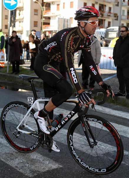 Francisco Jos&eacute; Ventoso Alberdi (Carmiooro NGC) awaits the start of the final stage.