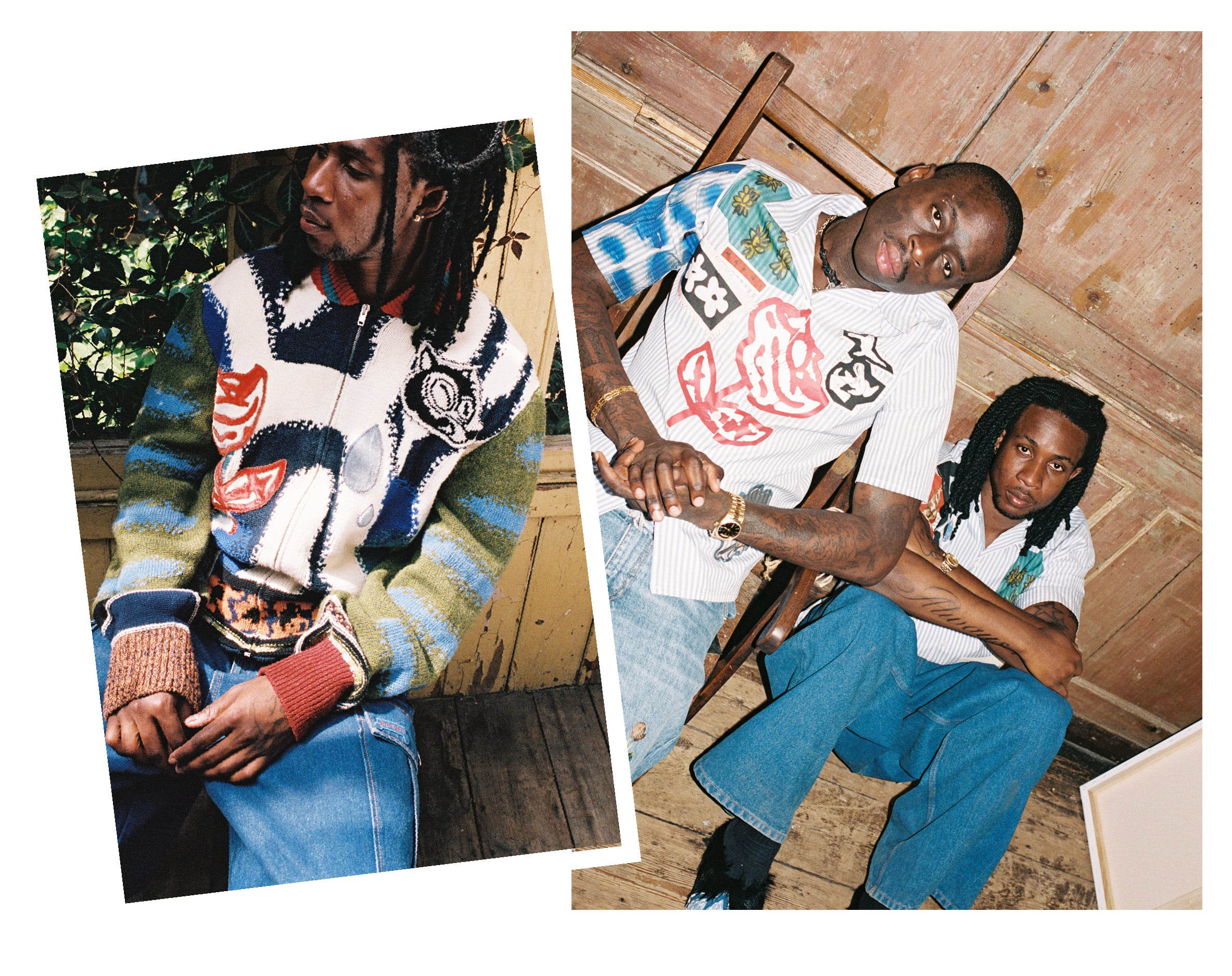 Art in Fashion featuring Marni and Olaolu Slawn and Soldier Boyfriend