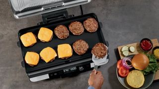 Ninja Sizzle Pro XL burgers