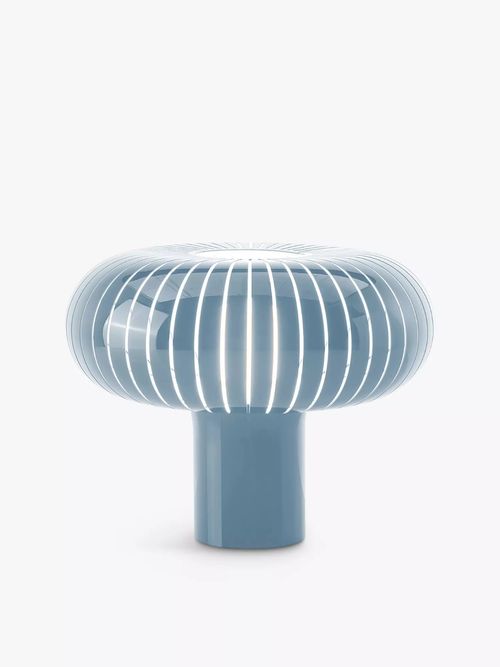 Teresa Acrylic Table Lamp 43cm - Burgundy