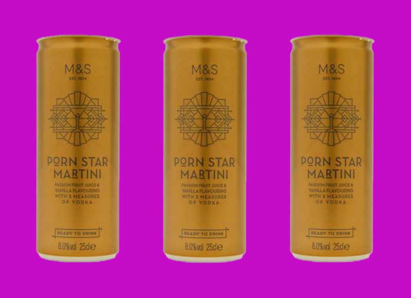 Porn free: M&S's Porn Star Martini is getting a name change because it's too sexual
