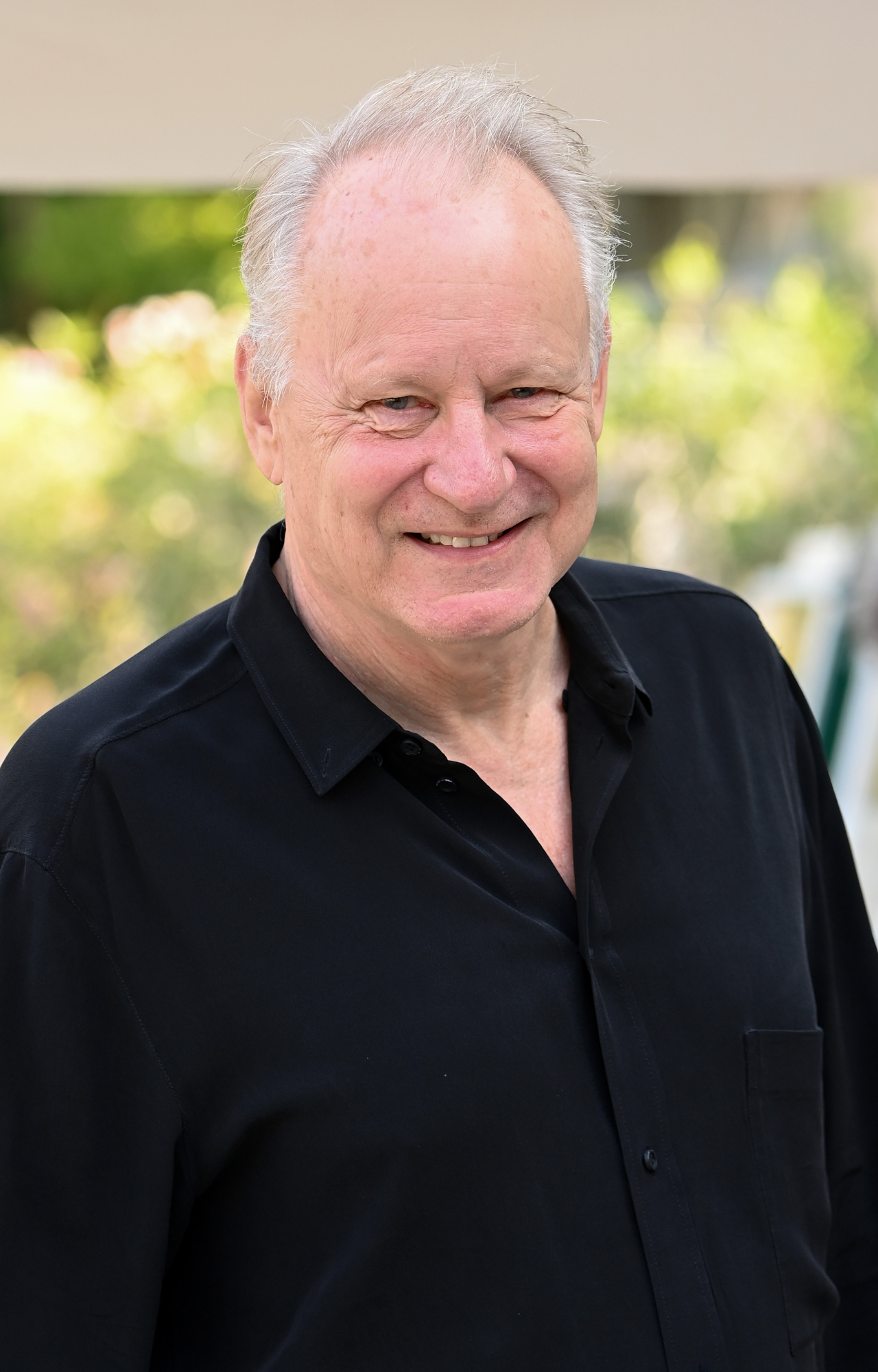 Stellan Skarsgard arrives at the 78th Venice International Film Festival