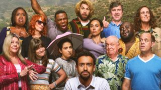 Poster visuals of all the characters in Jury Duty Presents: Company Retreat