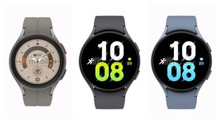 Galaxy Watch 5 renders side by side