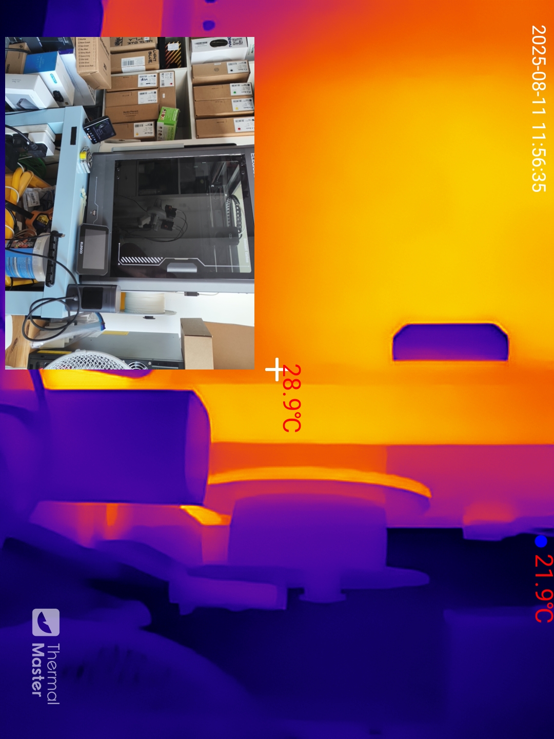Thermal Master P3 Example images