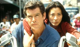 Tomorrow Never Dies Pierce Brosnan and Michelle Yeoh