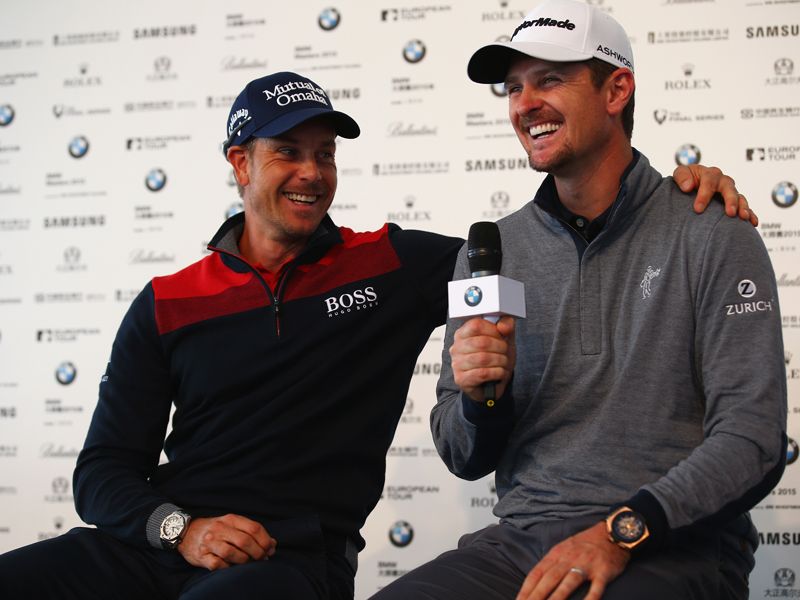 Henrik Stenson and Justin Rose