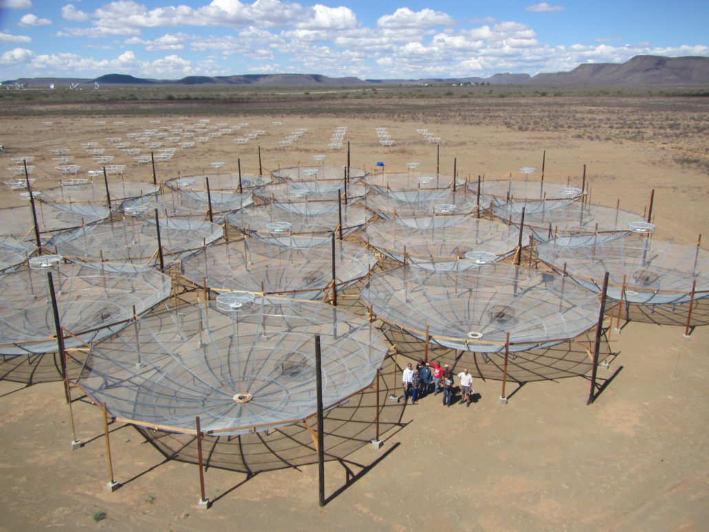 HERA radio telescope construction