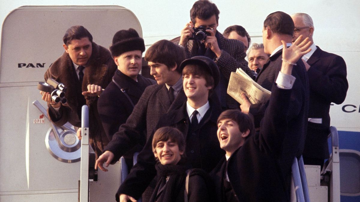 The Beatles, deplaning