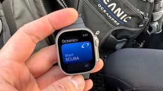 Apple Watch Ultra tested during dive