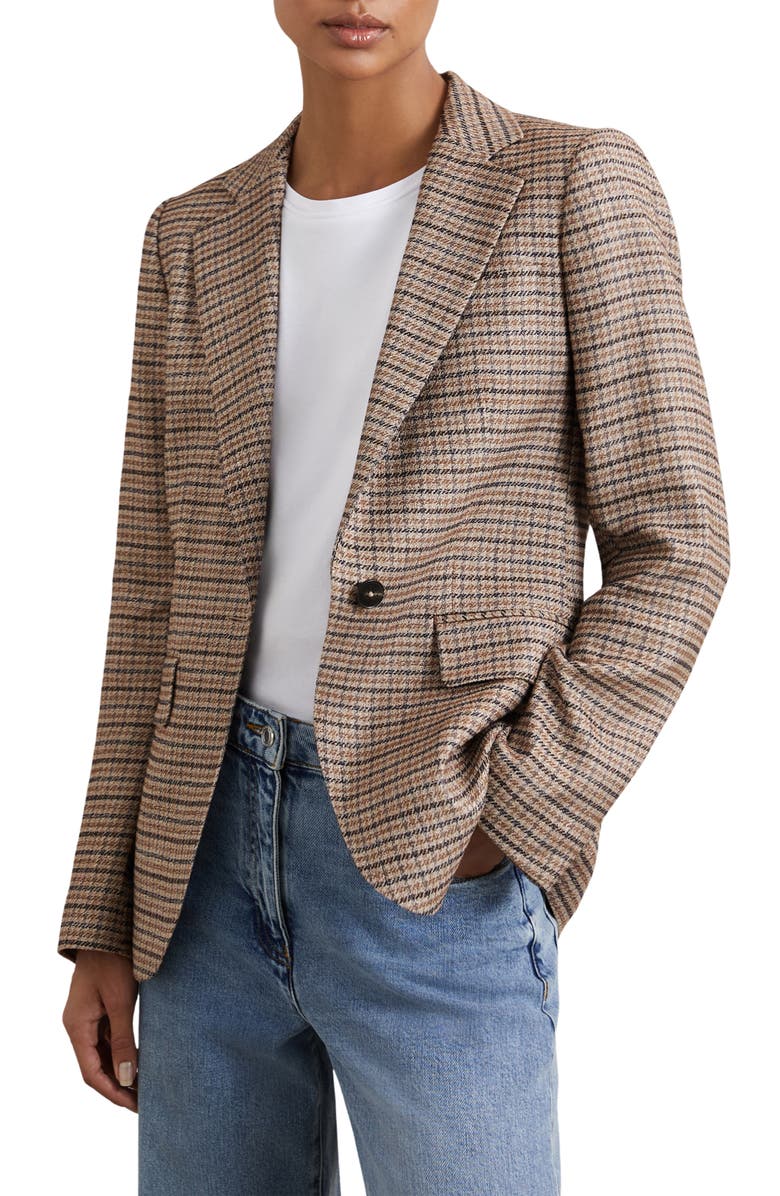 River Check Blazer