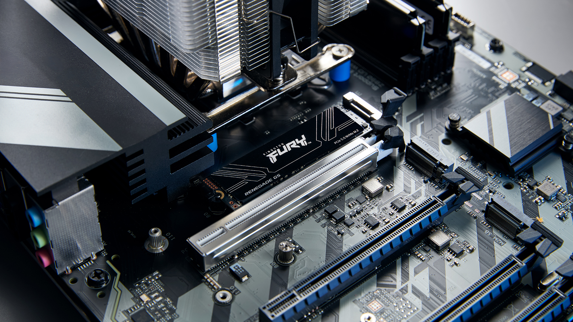 Kingston FURY SSD installed