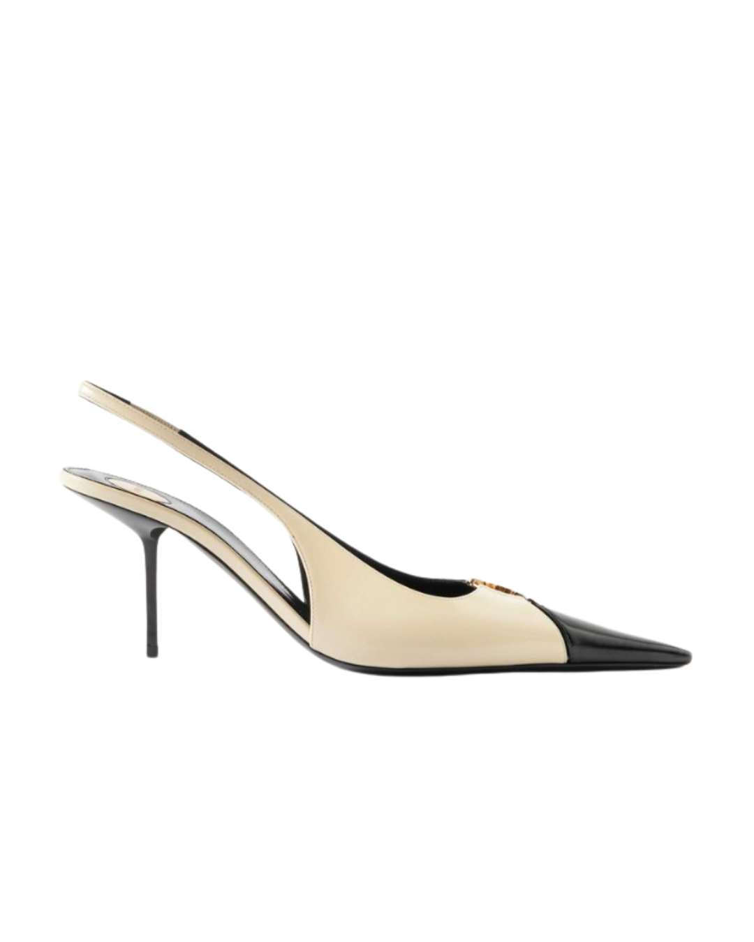 SAINT LAURENT, Babylone Embellished Slingback Pumps