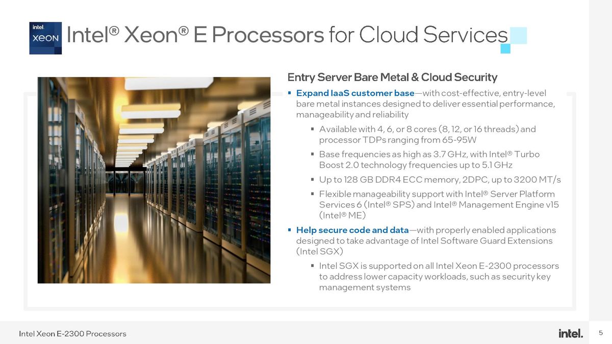 Intel Rocket Lake Xeon E