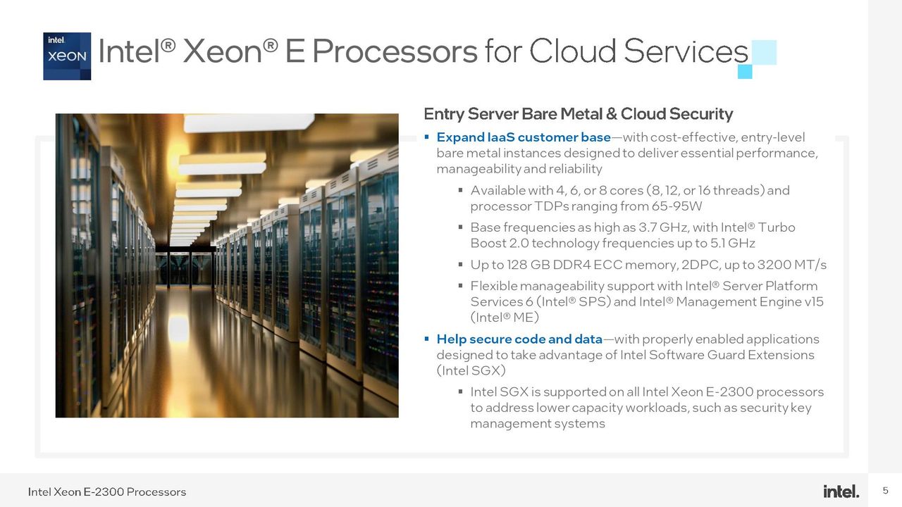 Intel Rocket Lake Xeon E