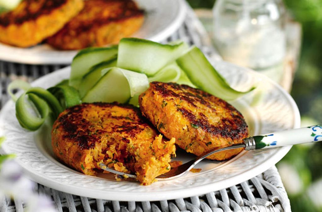Slimming World's carrot and coriander burgers Dinner Recipes GoodtoKnow