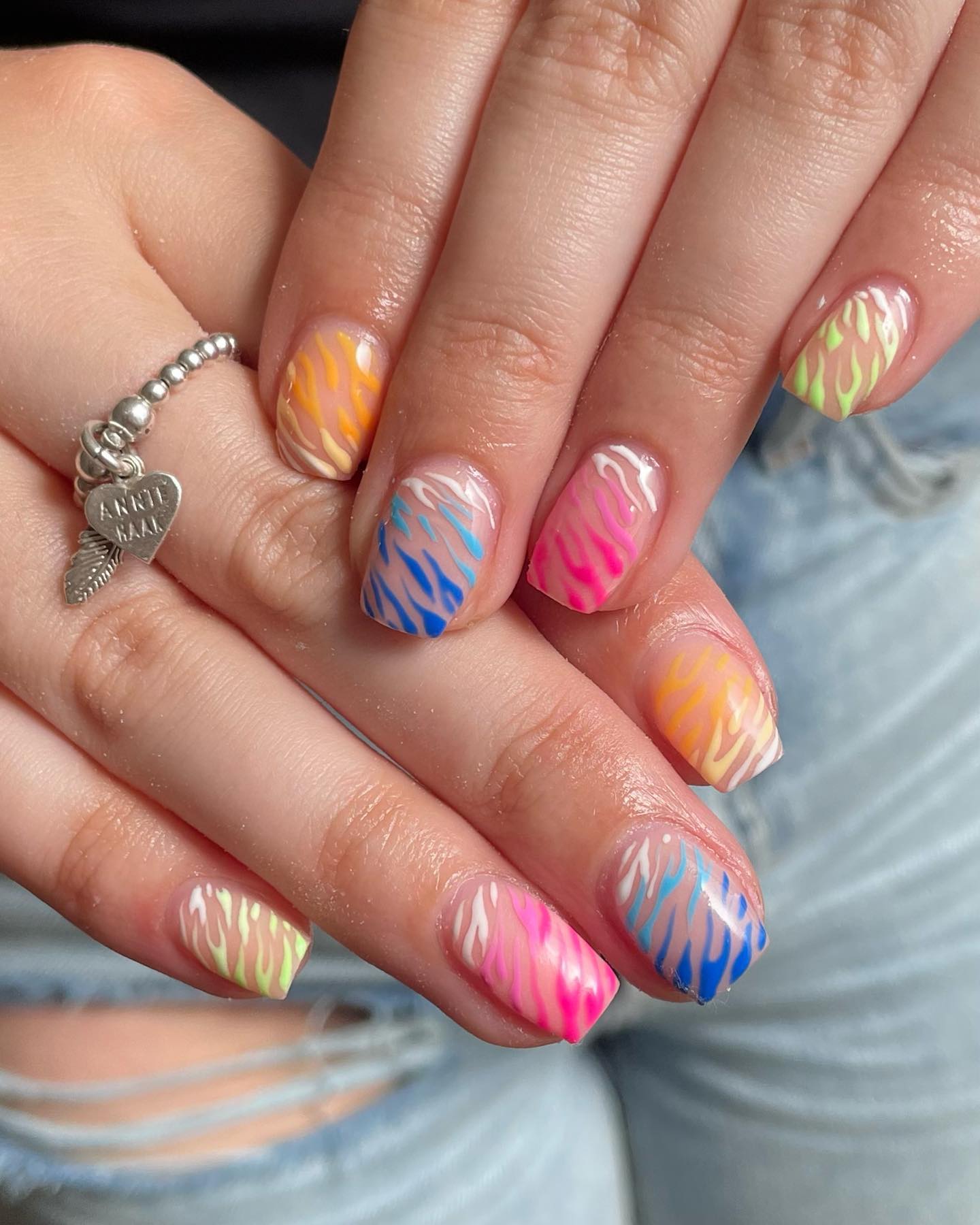 bright nail ideas