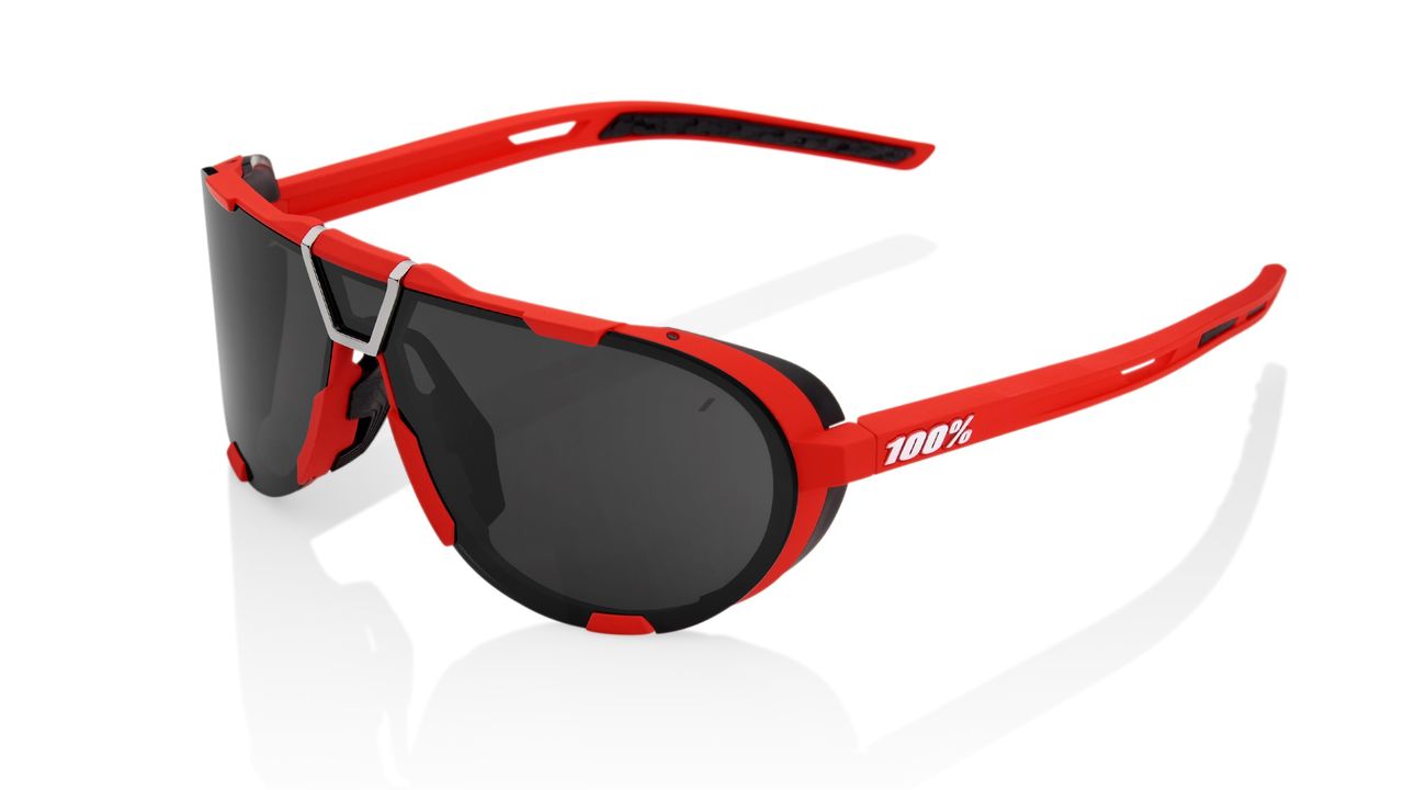 100% Westcraft sunglasses in red with black lenses