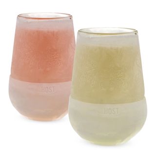 Two freeze safe glasses