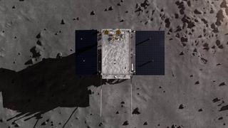 A render of the Chang'e-4 rover as seen from above.