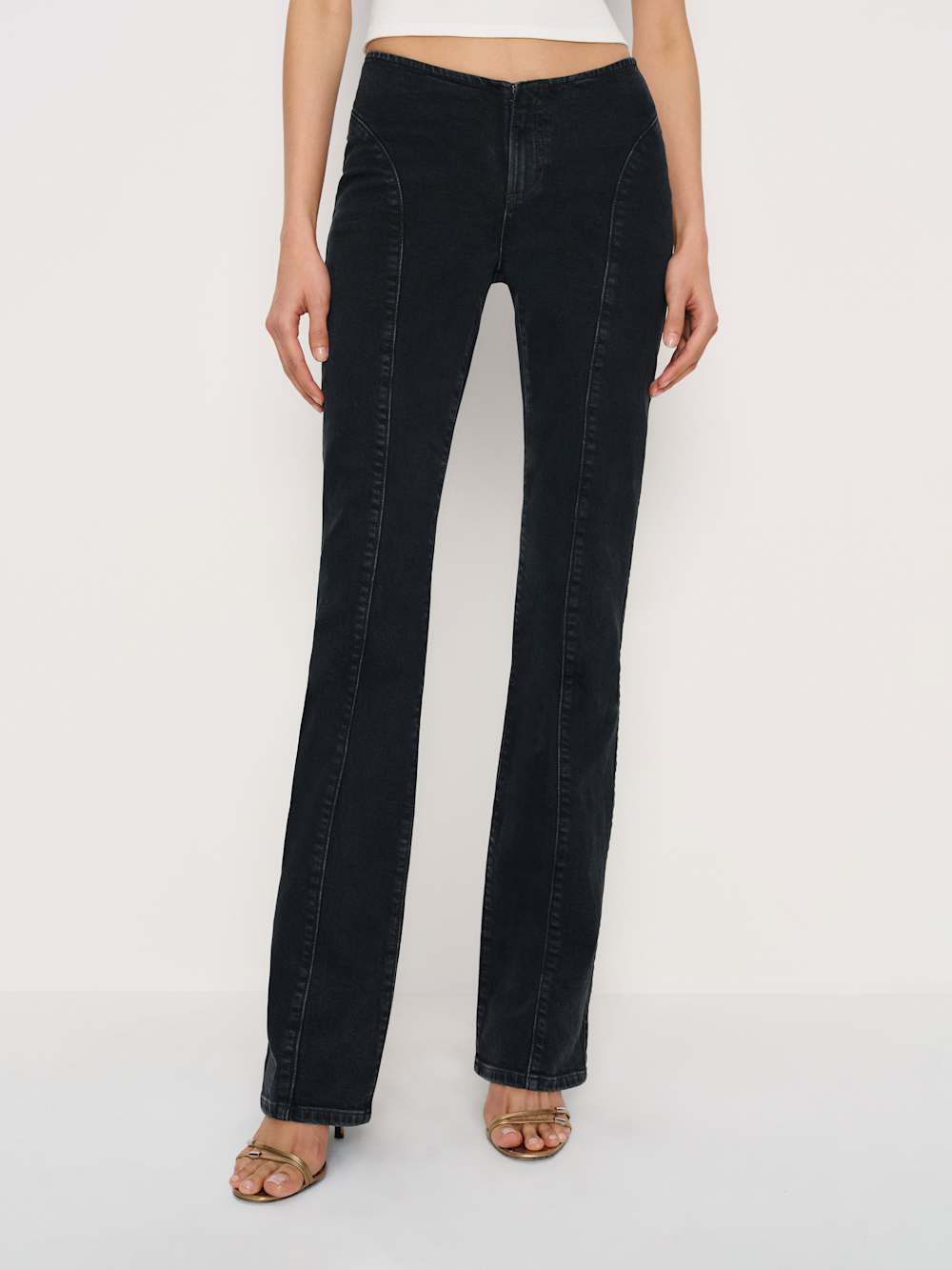 Elora Super Stretch Low Rise Bootcut Jeans