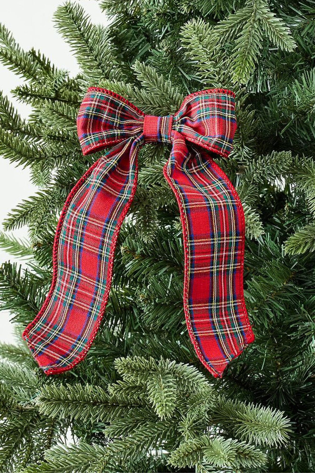 Plaid Bow Clip