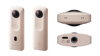 The Ricoh Theta SC2 has a few external tweaks, but its biggest change is offering 4K video and 14MP stills
