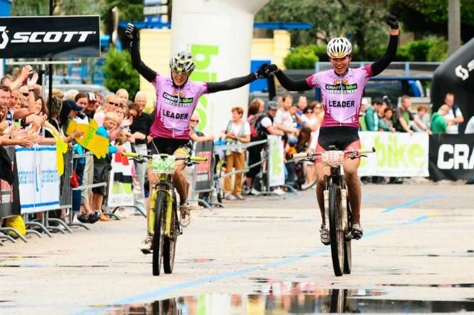 Sally Bigham (Topeak Ergon) was part of the TransAlp winning team in 2012