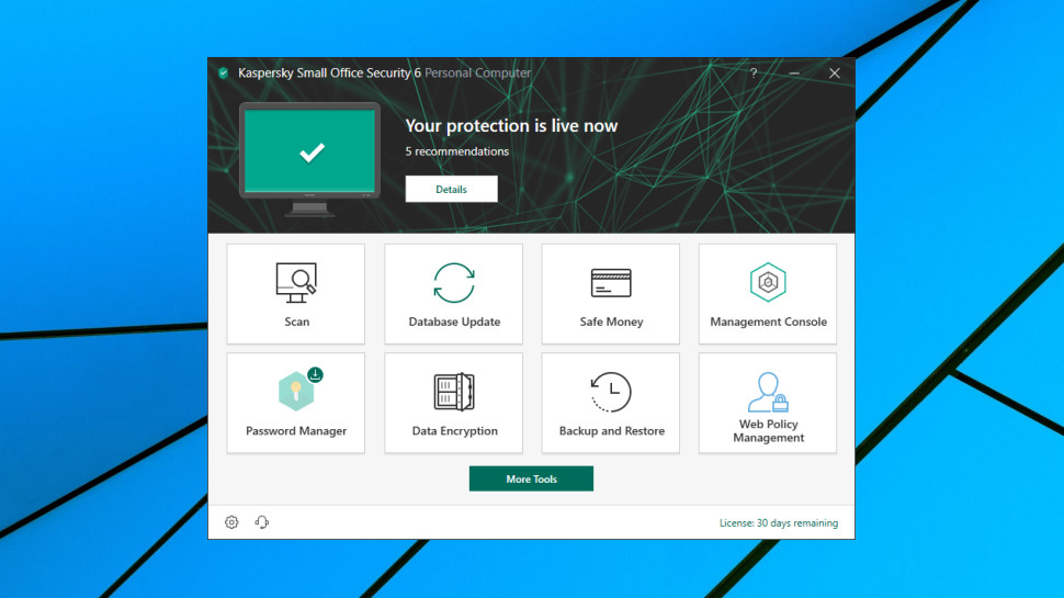 Kaspersky Small Office Security 6 review | TechRadar