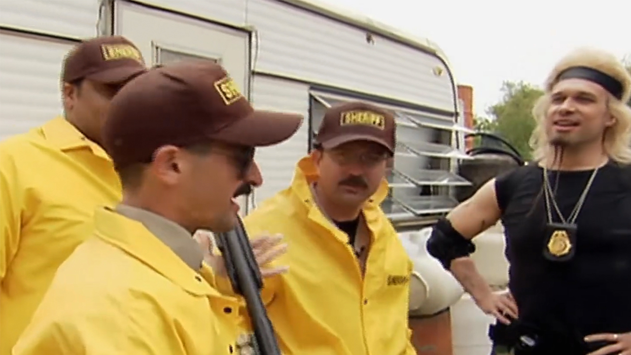 A screenshot from Reno 911