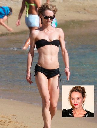 Vanessa Paradis in her bikini