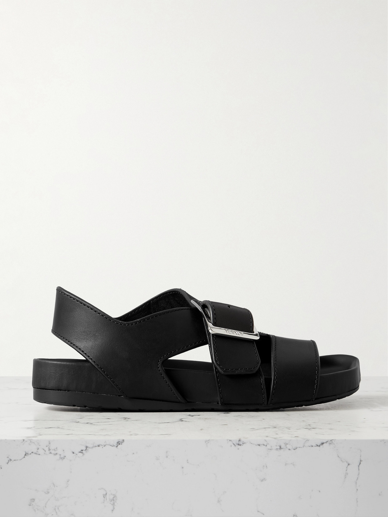Ease Buckled Leather Sandals
