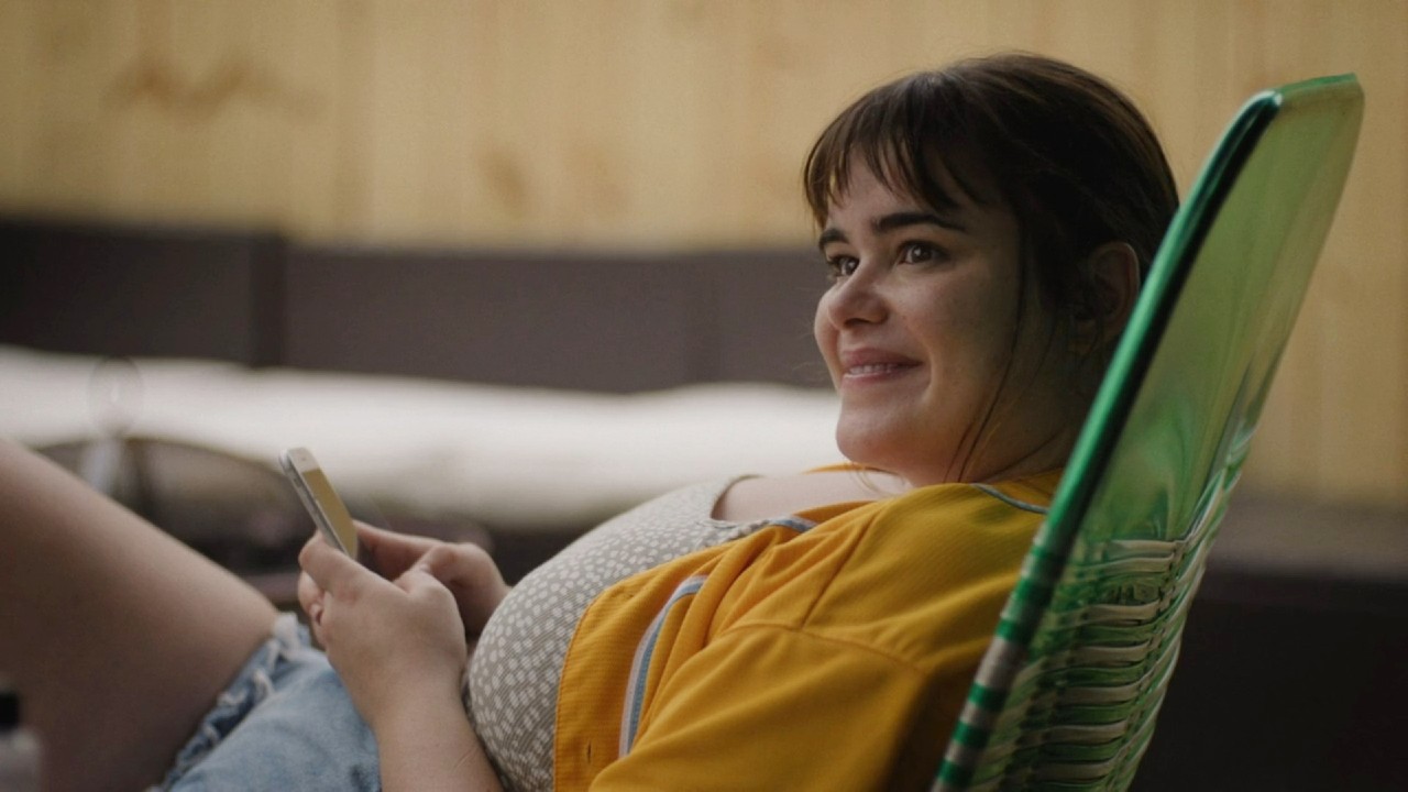 Barbie Ferreira smiling in Bob Trevino Likes It