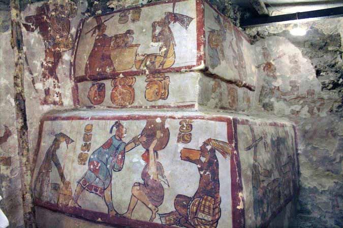 Ancient Mural Portrays Ordinary Mayans