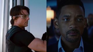 Tom Cruise in Mission: Impossible - Ghost Protocol and Will Smith in Focus screenshots