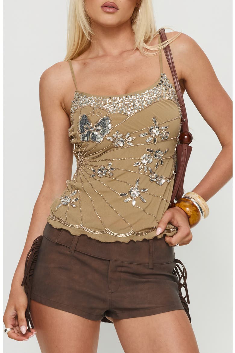 Devondra Sequin Camisole