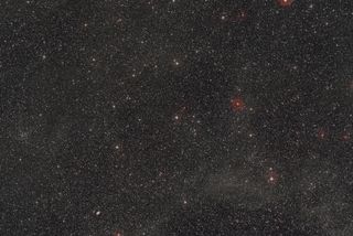 A wide-angle view of the sky showing the neighborhood of HD101584.