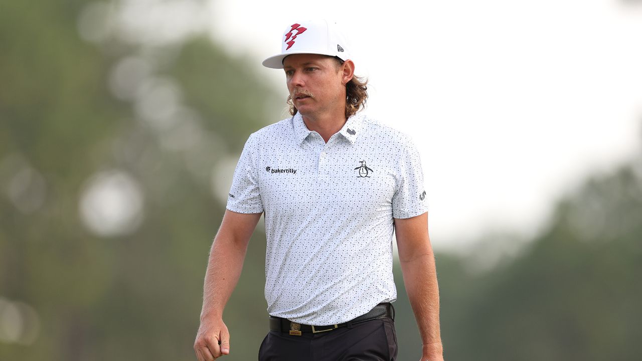 Cameron Smith of Australia walks on the tenth green during the first round of the 124th U.S. Open at Pinehurst Resort on June 13, 2024 in Pinehurst, North Carolina.