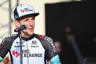 Simon Yates at the 2021 Giro d'Italia team presentation