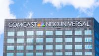 UNIVERSAL CITY, CA - APRIL 27: General views of the Comcast NBC Universal corporate offices on April 27, 2021 in Universal City, California. (Photo by AaronP/Bauer-Griffin/GC Images)