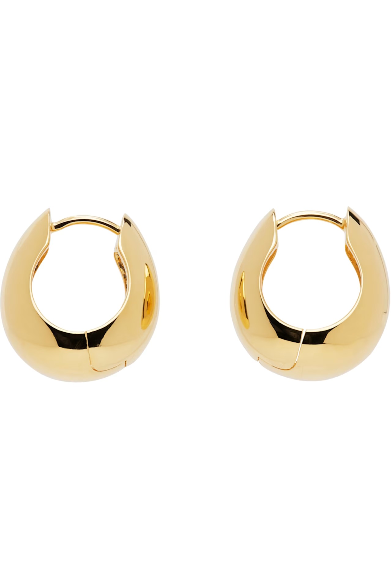 Sophie Buhai, Gold Hinged Hoop Earrings
