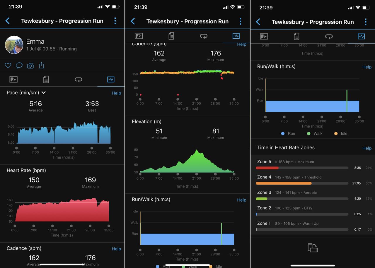 Garmin coach in app 3