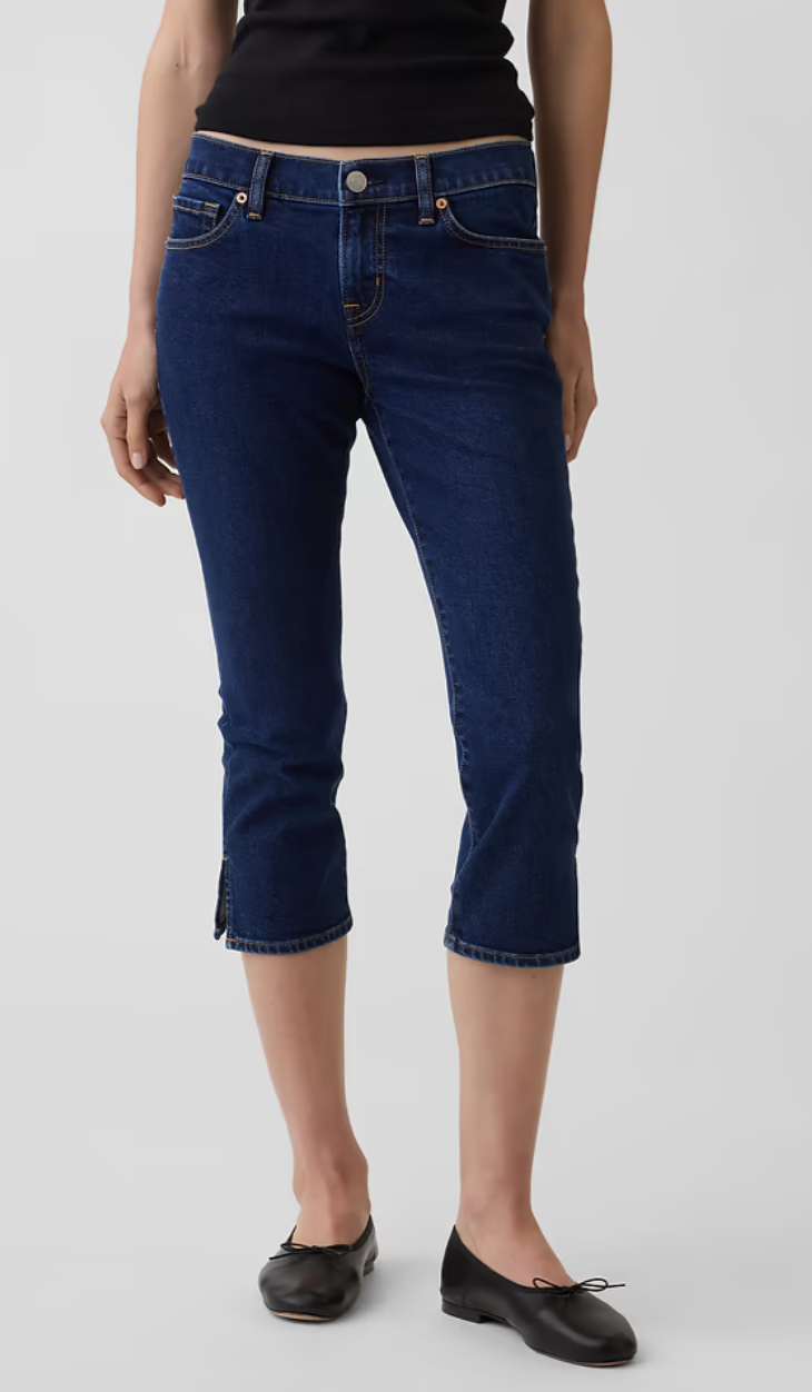 Gap, Low Rise Capri Jeans