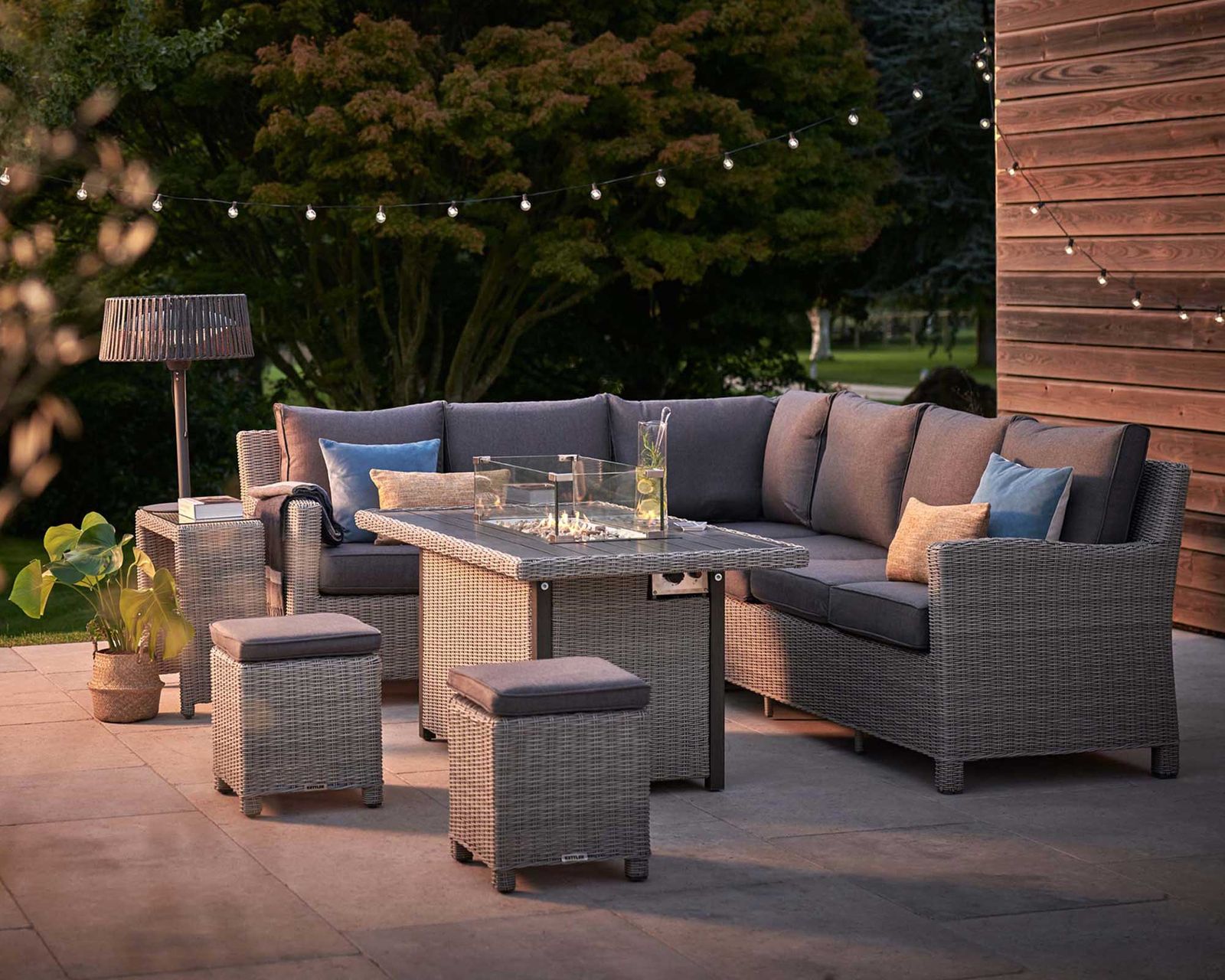 Patio heater ideas 11 luxe looks to keep your outdoor living space