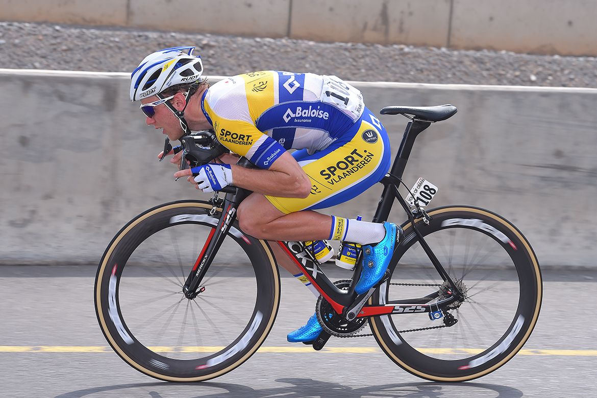 Bert Van Lerberghe was in the break on stage 3