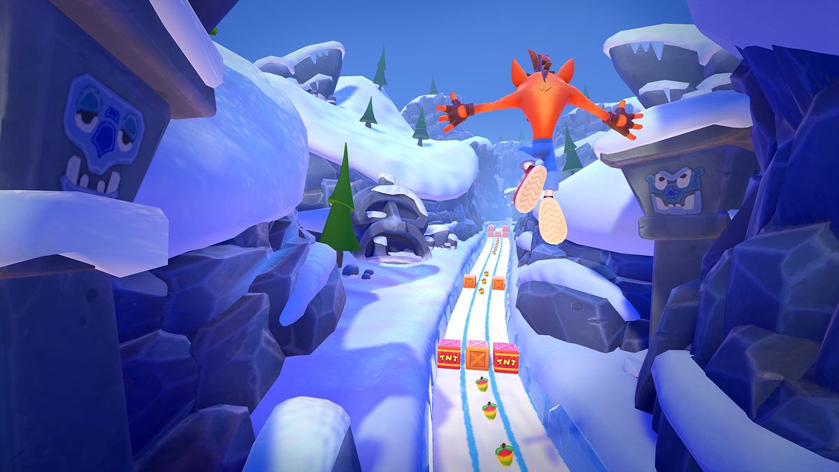 Crash Bandicoot On The Run is available now and it's already the top