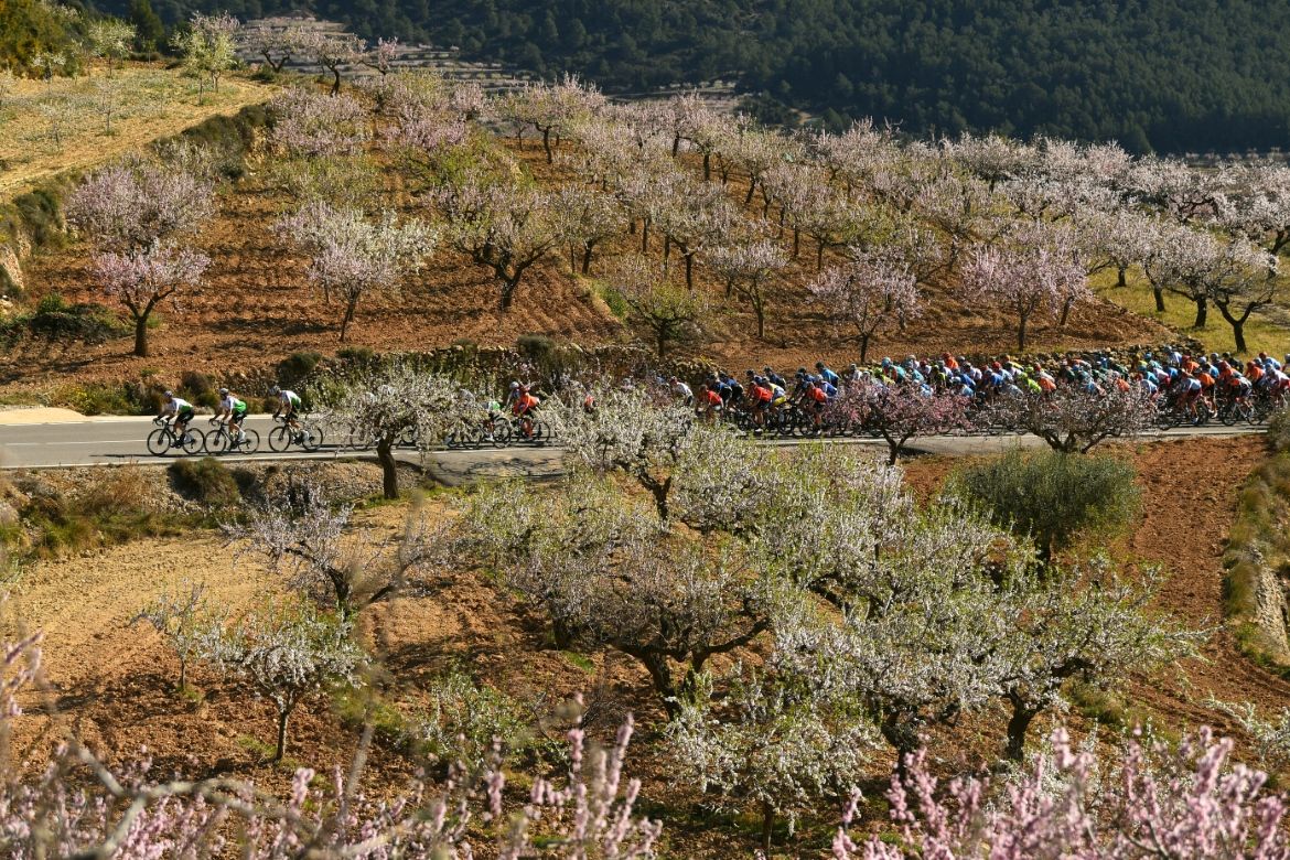 It was a fairly warm day for the riders