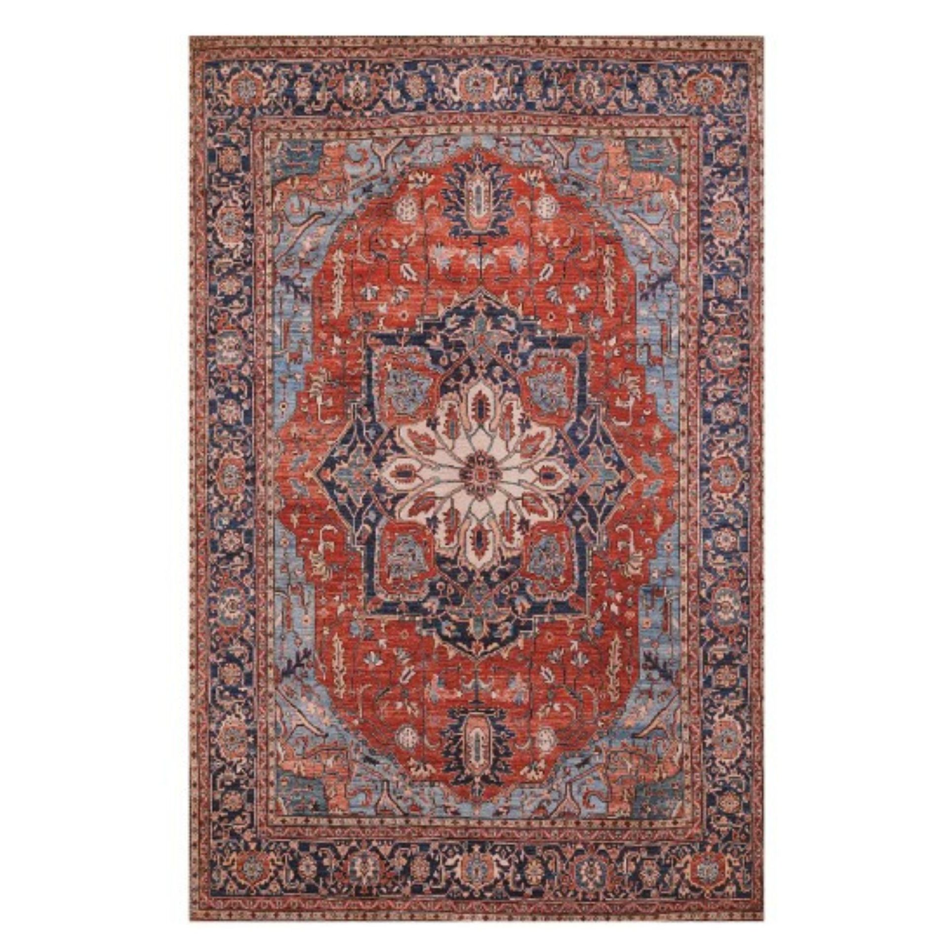 sarina oriental style rug from pottery barn