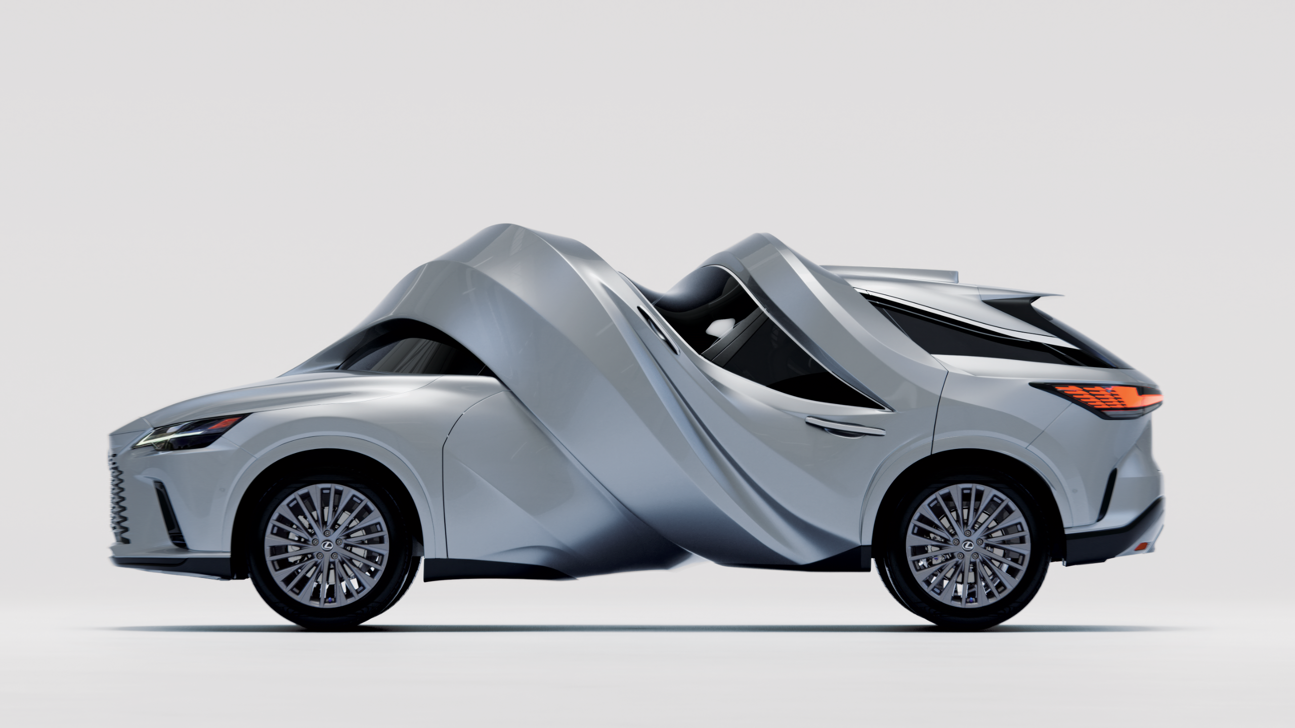 Design renders of MSCHF's Twisted Car
