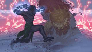 AFK Arena artist for XPPen; digital painting of cats and environments